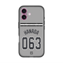 スリムプロテクションプレミアムケース with MagSafe［ 読売ジャイアンツ - #063 HANADA - ビジター ］