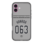 スリムプロテクションプレミアムケース with MagSafe［ 読売ジャイアンツ - #063 HANADA - ビジター ］