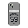 スリムプロテクションプレミアムケース with MagSafe［ 読売ジャイアンツ - #59 WAKABAYASHI - ビジター ］
