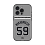 スリムプロテクションプレミアムケース with MagSafe［ 読売ジャイアンツ - #59 WAKABAYASHI - ビジター ］