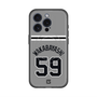 スリムプロテクションプレミアムケース with MagSafe［ 読売ジャイアンツ - #59 WAKABAYASHI - ビジター ］