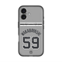 スリムプロテクションプレミアムケース with MagSafe［ 読売ジャイアンツ - #59 WAKABAYASHI - ビジター ］