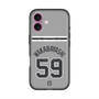 スリムプロテクションプレミアムケース with MagSafe［ 読売ジャイアンツ - #59 WAKABAYASHI - ビジター ］