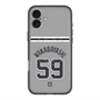 スリムプロテクションプレミアムケース with MagSafe［ 読売ジャイアンツ - #59 WAKABAYASHI - ビジター ］