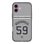スリムプロテクションプレミアムケース with MagSafe［ 読売ジャイアンツ - #59 WAKABAYASHI - ビジター ］