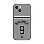 スリムプロテクションプレミアムケース with MagSafe［ 読売ジャイアンツ - #9 MATSUMOTO - ビジター ］