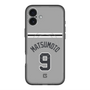 スリムプロテクションプレミアムケース with MagSafe［ 読売ジャイアンツ - #9 MATSUMOTO - ビジター ］