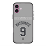 スリムプロテクションプレミアムケース with MagSafe［ 読売ジャイアンツ - #9 MATSUMOTO - ビジター ］