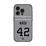 スリムプロテクションプレミアムケース with MagSafe［ 読売ジャイアンツ - #42 MATA - ビジター ］