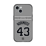 スリムプロテクションプレミアムケース with MagSafe［ 読売ジャイアンツ - #43 NORIMOTO - ビジター ］