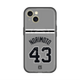 スリムプロテクションプレミアムケース with MagSafe［ 読売ジャイアンツ - #43 NORIMOTO - ビジター ］