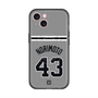 スリムプロテクションプレミアムケース with MagSafe［ 読売ジャイアンツ - #43 NORIMOTO - ビジター ］