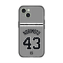 スリムプロテクションプレミアムケース with MagSafe［ 読売ジャイアンツ - #43 NORIMOTO - ビジター ］