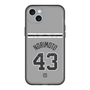 スリムプロテクションプレミアムケース with MagSafe［ 読売ジャイアンツ - #43 NORIMOTO - ビジター ］