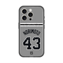 スリムプロテクションプレミアムケース with MagSafe［ 読売ジャイアンツ - #43 NORIMOTO - ビジター ］