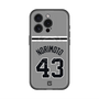 スリムプロテクションプレミアムケース with MagSafe［ 読売ジャイアンツ - #43 NORIMOTO - ビジター ］