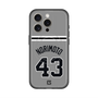 スリムプロテクションプレミアムケース with MagSafe［ 読売ジャイアンツ - #43 NORIMOTO - ビジター ］