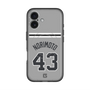 スリムプロテクションプレミアムケース with MagSafe［ 読売ジャイアンツ - #43 NORIMOTO - ビジター ］