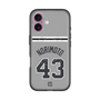 スリムプロテクションプレミアムケース with MagSafe［ 読売ジャイアンツ - #43 NORIMOTO - ビジター ］