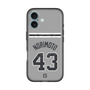 スリムプロテクションプレミアムケース with MagSafe［ 読売ジャイアンツ - #43 NORIMOTO - ビジター ］