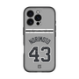 スリムプロテクションプレミアムケース with MagSafe［ 読売ジャイアンツ - #43 NORIMOTO - ビジター ］
