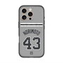スリムプロテクションプレミアムケース with MagSafe［ 読売ジャイアンツ - #43 NORIMOTO - ビジター ］