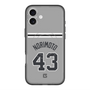 スリムプロテクションプレミアムケース with MagSafe［ 読売ジャイアンツ - #43 NORIMOTO - ビジター ］