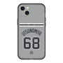スリムプロテクションプレミアムケース with MagSafe［ 読売ジャイアンツ - #68 UTSUNOMIYA - ビジター ］