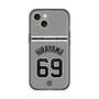 スリムプロテクションプレミアムケース with MagSafe［ 読売ジャイアンツ - #69 HIRAYAMA - ビジター ］