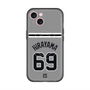 スリムプロテクションプレミアムケース with MagSafe［ 読売ジャイアンツ - #69 HIRAYAMA - ビジター ］
