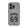 スリムプロテクションプレミアムケース with MagSafe［ 読売ジャイアンツ - #69 HIRAYAMA - ビジター ］