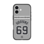 スリムプロテクションプレミアムケース with MagSafe［ 読売ジャイアンツ - #69 HIRAYAMA - ビジター ］