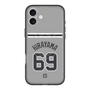 スリムプロテクションプレミアムケース with MagSafe［ 読売ジャイアンツ - #69 HIRAYAMA - ビジター ］