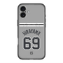 スリムプロテクションプレミアムケース with MagSafe［ 読売ジャイアンツ - #69 HIRAYAMA - ビジター ］