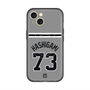 スリムプロテクションプレミアムケース with MagSafe［ 読売ジャイアンツ - #73 HASHIGAMI - ビジター ］