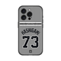 スリムプロテクションプレミアムケース with MagSafe［ 読売ジャイアンツ - #73 HASHIGAMI - ビジター ］