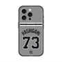 スリムプロテクションプレミアムケース with MagSafe［ 読売ジャイアンツ - #73 HASHIGAMI - ビジター ］