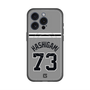 スリムプロテクションプレミアムケース with MagSafe［ 読売ジャイアンツ - #73 HASHIGAMI - ビジター ］
