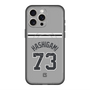 スリムプロテクションプレミアムケース with MagSafe［ 読売ジャイアンツ - #73 HASHIGAMI - ビジター ］