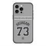 スリムプロテクションプレミアムケース with MagSafe［ 読売ジャイアンツ - #73 HASHIGAMI - ビジター ］