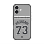 スリムプロテクションプレミアムケース with MagSafe［ 読売ジャイアンツ - #73 HASHIGAMI - ビジター ］
