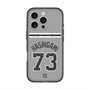 スリムプロテクションプレミアムケース with MagSafe［ 読売ジャイアンツ - #73 HASHIGAMI - ビジター ］