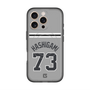 スリムプロテクションプレミアムケース with MagSafe［ 読売ジャイアンツ - #73 HASHIGAMI - ビジター ］