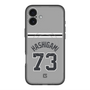 スリムプロテクションプレミアムケース with MagSafe［ 読売ジャイアンツ - #73 HASHIGAMI - ビジター ］