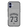 スリムプロテクションプレミアムケース with MagSafe［ 読売ジャイアンツ - #73 HASHIGAMI - ビジター ］