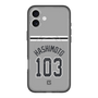 スリムプロテクションプレミアムケース with MagSafe［ 読売ジャイアンツ - #103 HASHIMOTO - ビジター ］