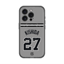 スリムプロテクションプレミアムケース with MagSafe［ 読売ジャイアンツ - #27 KISHIDA - ビジター ］