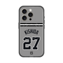スリムプロテクションプレミアムケース with MagSafe［ 読売ジャイアンツ - #27 KISHIDA - ビジター ］
