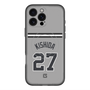 スリムプロテクションプレミアムケース with MagSafe［ 読売ジャイアンツ - #27 KISHIDA - ビジター ］