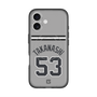 スリムプロテクションプレミアムケース with MagSafe［ 読売ジャイアンツ - #53 TAKANASHI - ビジター ］